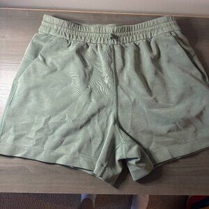 Lululemon draw string softstreme shorts size 10, Grey Eucalyptus